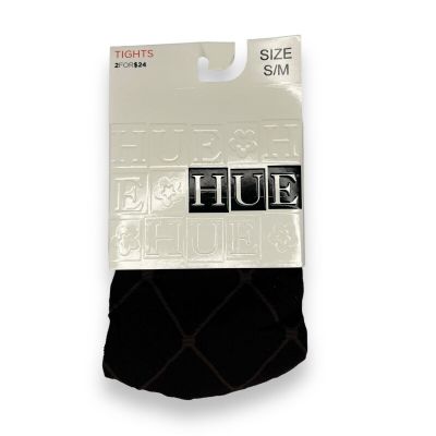 Hue Women’s Tights W/ Control Top Argyle Diamond Birdseye Size S/ M 1 Pair